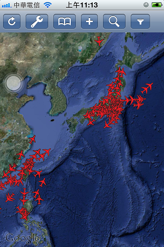 Plane Finder民航機飛行資訊盡在iPhone中