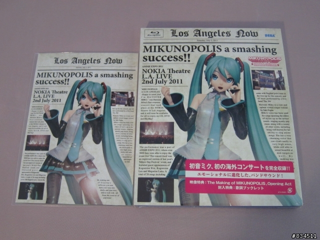 【開箱分享】超越國界與種族的歌姬__{初音ミク}「MIKUNOPOLIS in LOS ANGELES」美國洛杉磯LIVE-BD映像盤