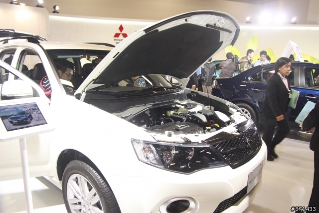 遲來的台北車展看車(妹)心得-Mitsubishi篇