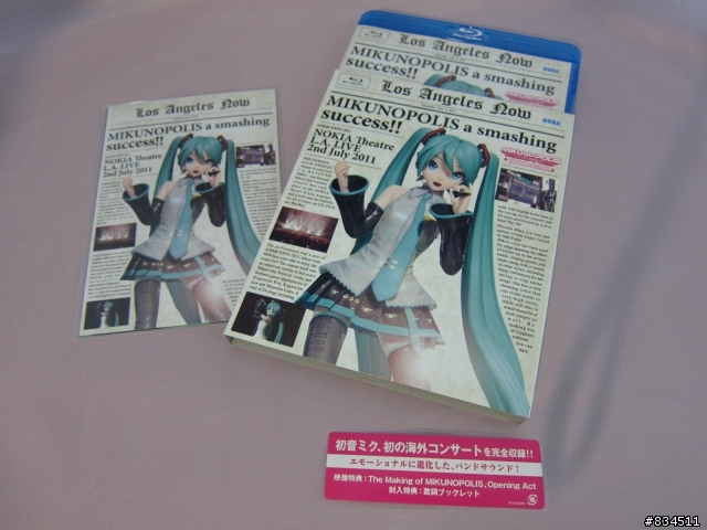 【開箱分享】超越國界與種族的歌姬__{初音ミク}「MIKUNOPOLIS in LOS ANGELES」美國洛杉磯LIVE-BD映像盤