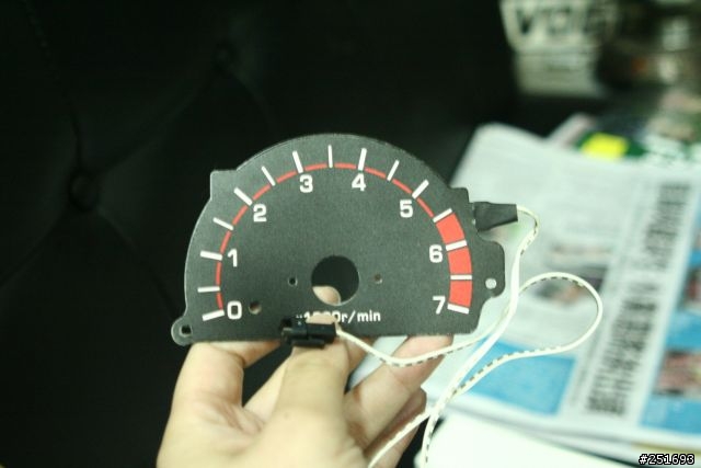TERCEL 冷光儀表