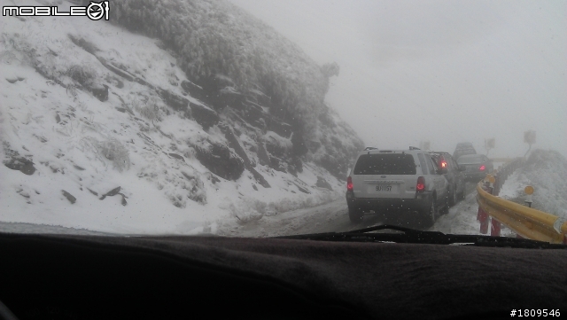 Luxgen 與2012 第一道 雪上合歡山(出名的 台 14 8 7 段)