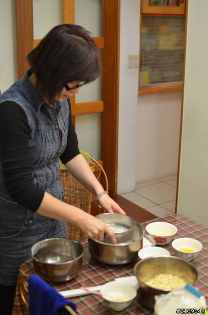 親子互動之杏仁瓦片