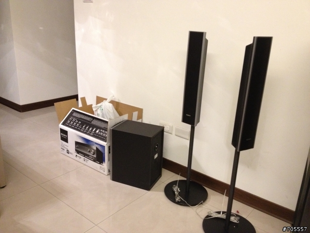 【開箱】Sony DH-820擴大機與Jamo S606喇叭簡單開箱