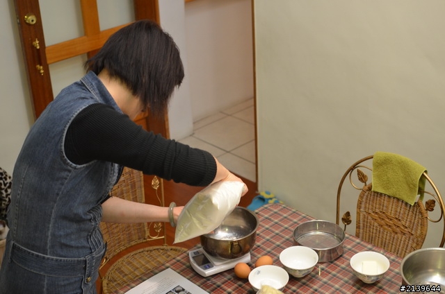 親子互動之杏仁瓦片