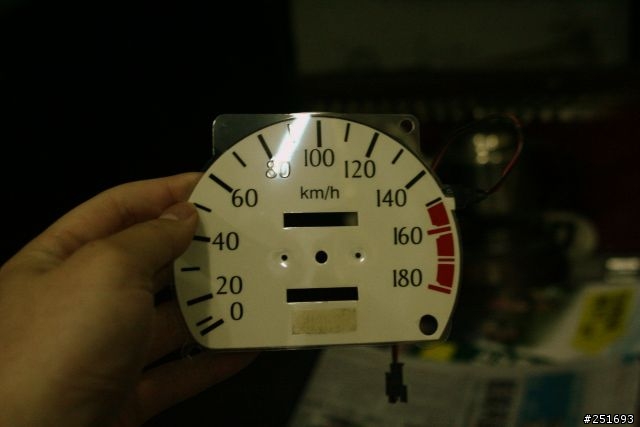 TERCEL 冷光儀表