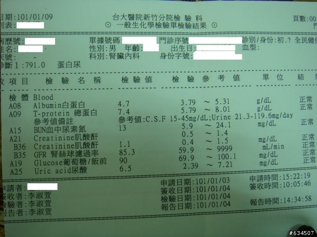 小便有泡泡 泡泡都很難消失 (新增:1/9看報告結果 有圖有真相><)