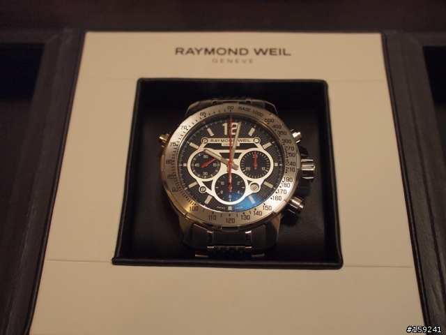 冷門開箱:RAYMOND WEIL Nabucco 碳纖錶帶計時碼錶