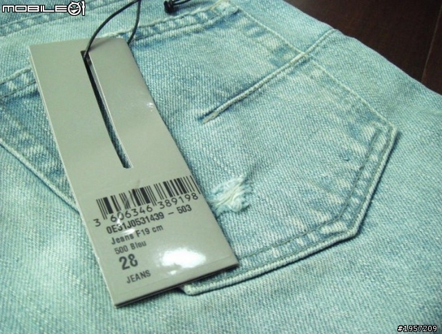 DIOR HOMME 2010SS LUISAVIAROMA 限定聯名褲UNDER CONSTRUCTION