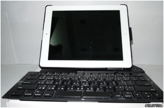 Logitech ipad2專屬隨行折疊鍵盤立架組