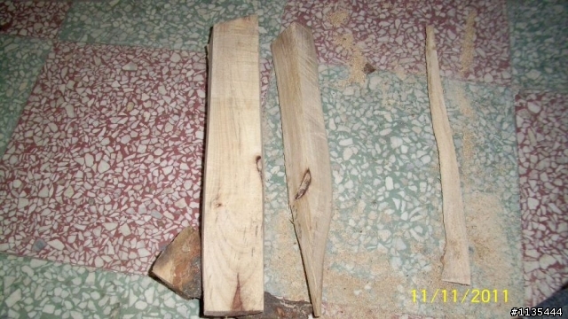 DIY木製攪拌棒