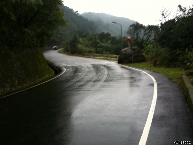 山區雲霧籠罩上風櫃嘴 2012/01/31
