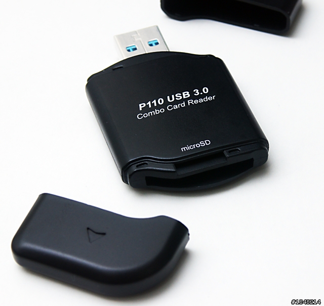 * USB 3.0 拇指碟卡姆碟 * 臺灣第一支 PRETEC P110 讀卡機 ( UHS-I 567X 433X 333X SDHC測試 )
