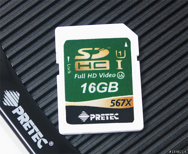 * USB 3.0 拇指碟卡姆碟 * 臺灣第一支 PRETEC P110 讀卡機 ( UHS-I 567X 433X 333X SDHC測試 )