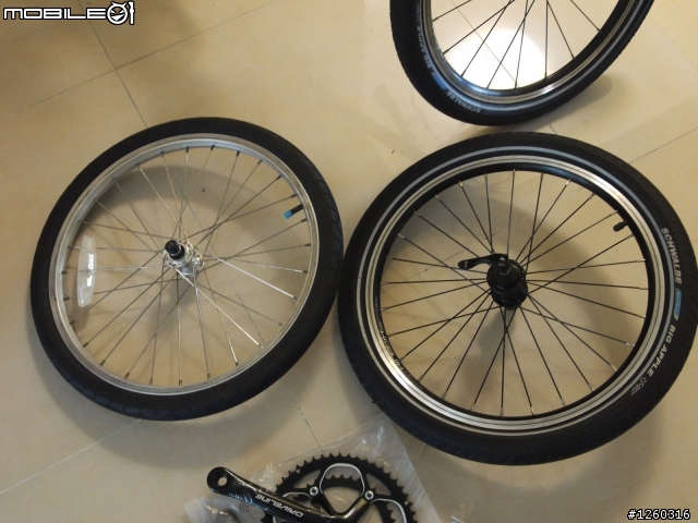 終於改完!Dahon ha-061改16速!