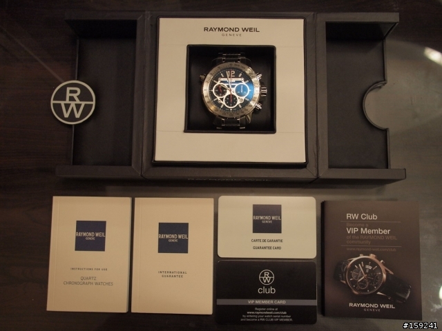 冷門開箱:RAYMOND WEIL Nabucco 碳纖錶帶計時碼錶