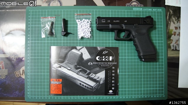 KSC GLOCK G23F 金屬滑套~~不專業開箱文~~ 2/13加上新入手的槍套開箱文+示範