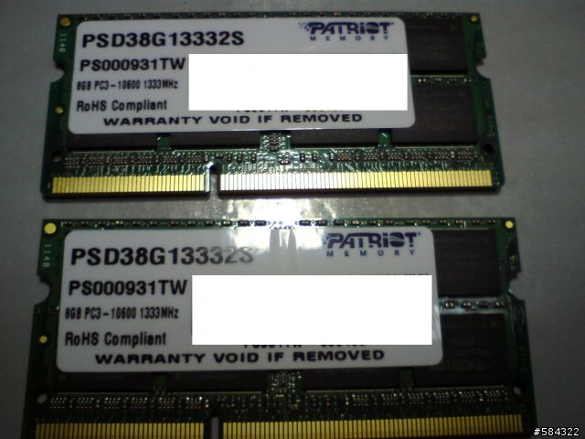 Acer 4755G 改 SSD + 16G RAM