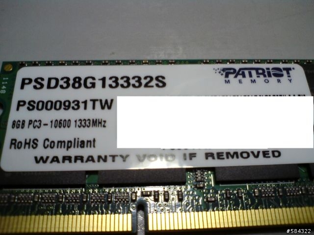 Acer 4755G 改 SSD + 16G RAM