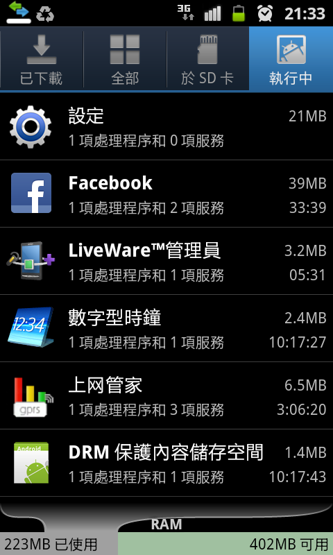 i9103記憶體(RAM)的疑問