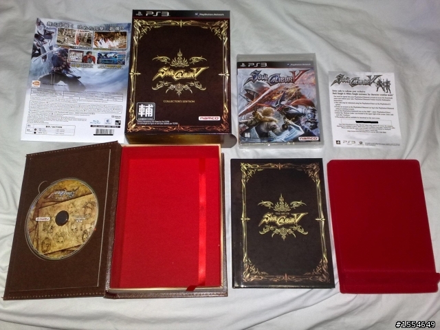PS3版 劍魂5(Soul Calibur V) 限量特典版 開箱