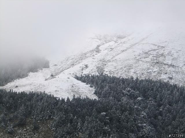 Hello合歡山!!雪季來看您~~(勁戰掛雪鏈攻頂成功!!附影片)