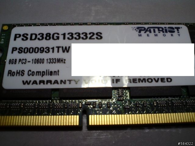 Acer 4755G 改 SSD + 16G RAM