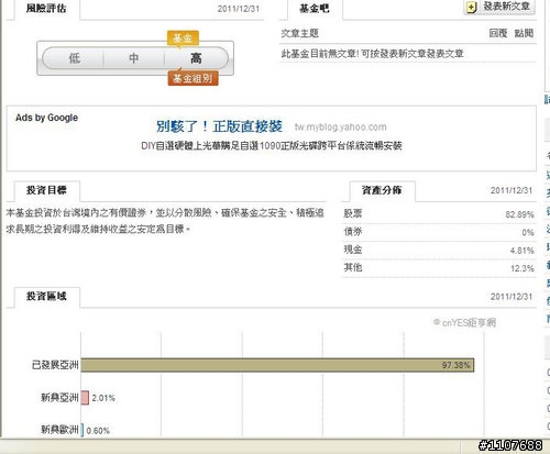 淺談共同基金投資