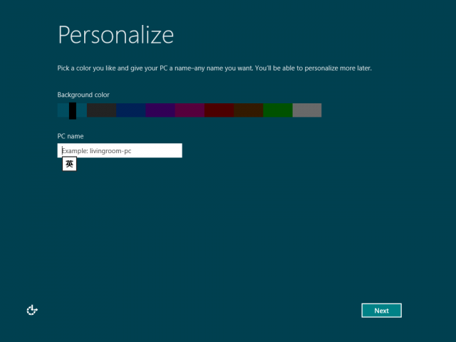 Windows 8 Consumer Preview 體驗紀錄