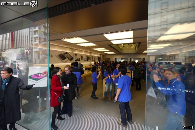 The New iPad 日本Apple Store 銀座店排隊分享