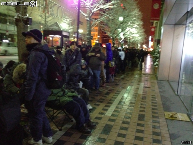 [簡單分享]好凍啊～ Apple Store 北海道 福袋排隊分享！