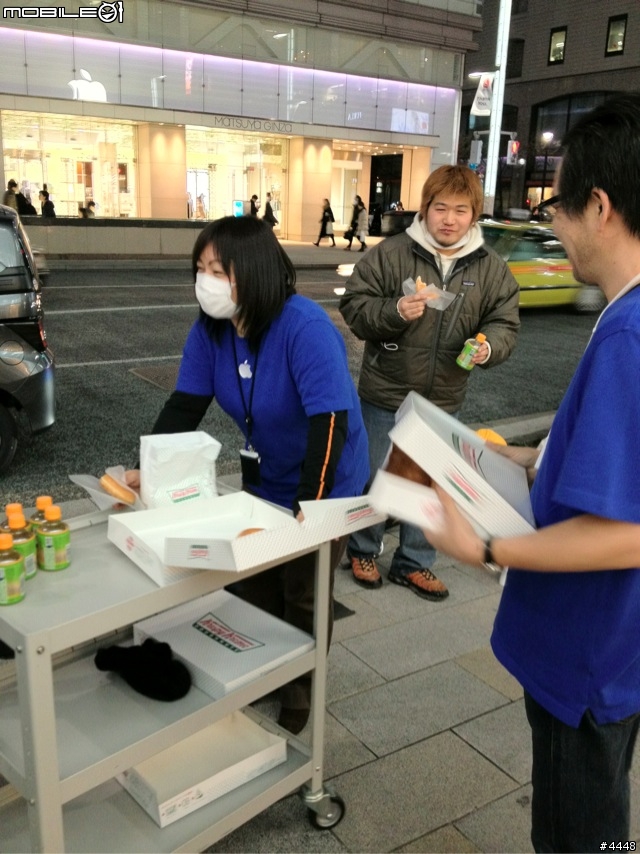 The New iPad 日本Apple Store 銀座店排隊分享