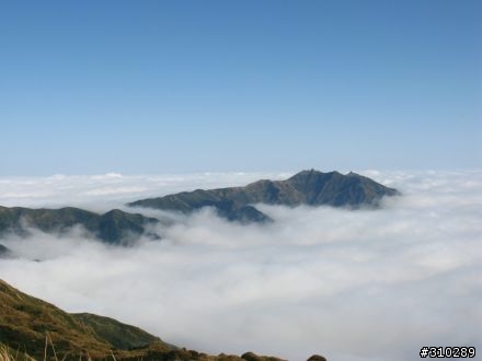 七星山 雲海