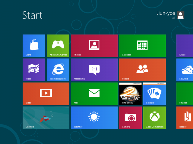 Windows 8 Consumer Preview 體驗紀錄