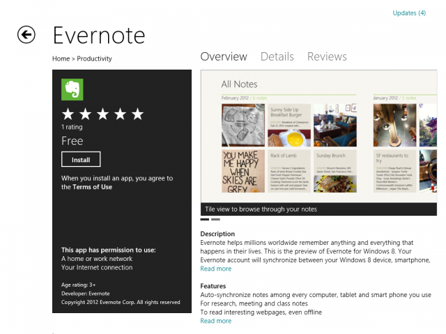 Windows 8 Consumer Preview 體驗紀錄