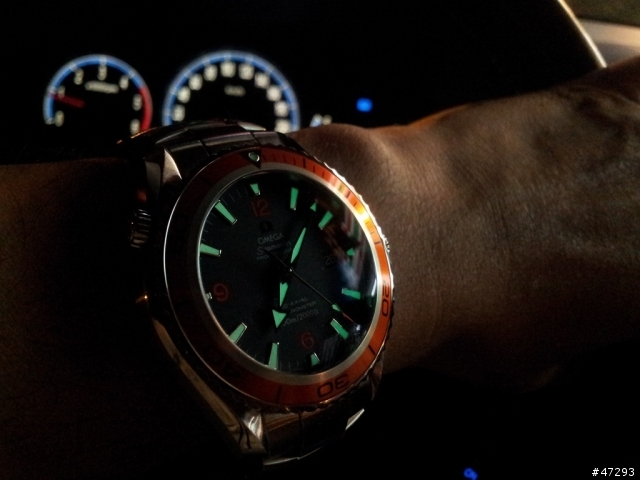 OMEGA 橘海馬+PANERAI 111