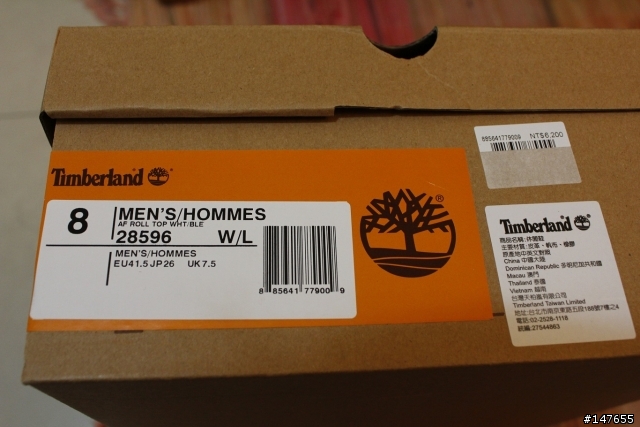 Timberland 28596 反摺黃靴開箱