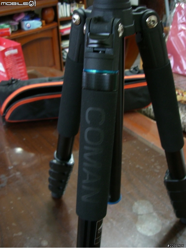 {開箱} COMAN JS-4285+CV-1雲台 科漫五節鎂鋁腳架