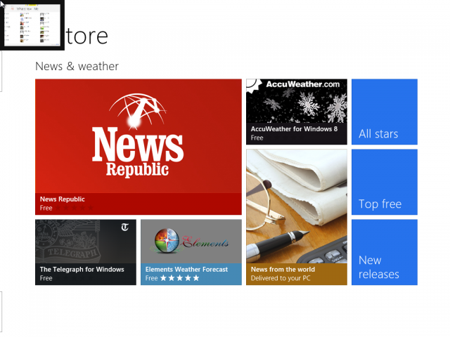 Windows 8 Consumer Preview 體驗紀錄