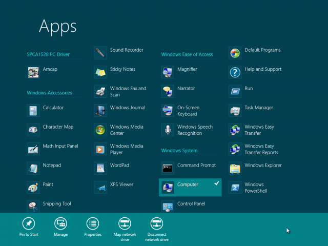 Windows 8 Consumer Preview 體驗紀錄
