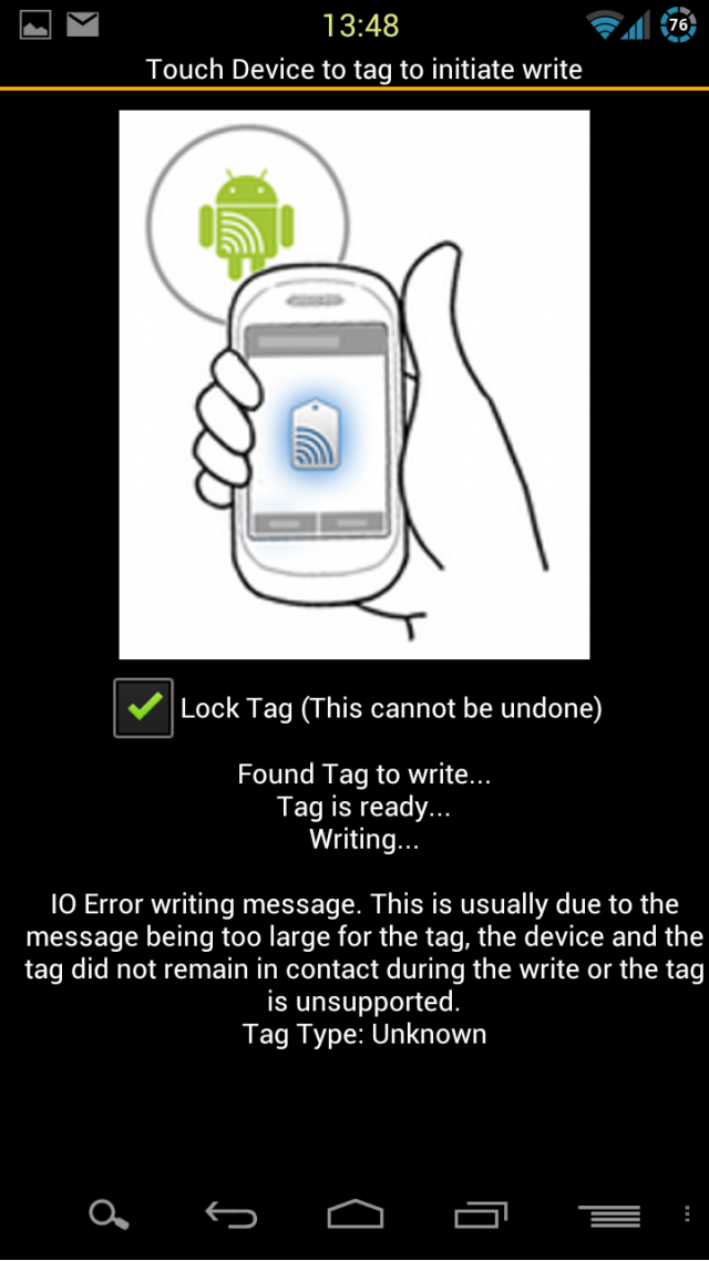 有關galaxy nexus NFC 的初淺應用