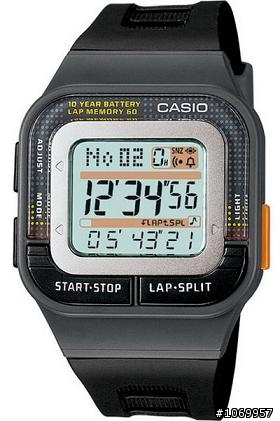 慢跑新手的便宜手錶選擇--最後買了CASIO W-734