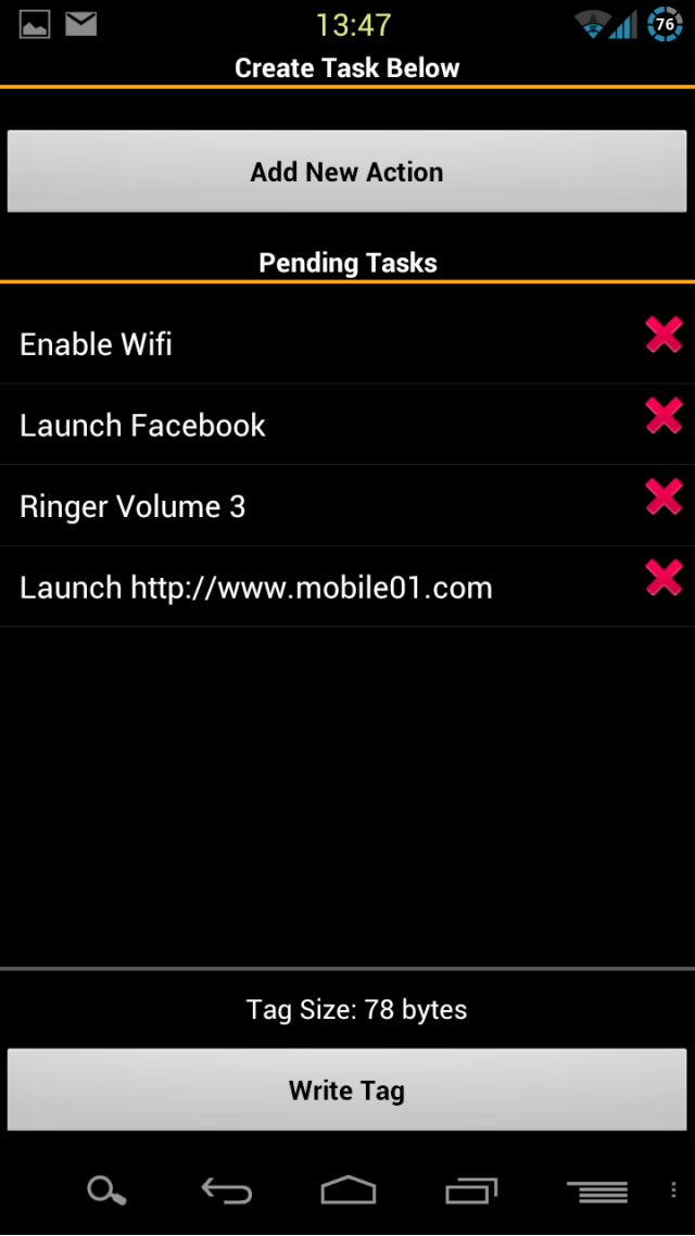 有關galaxy nexus NFC 的初淺應用