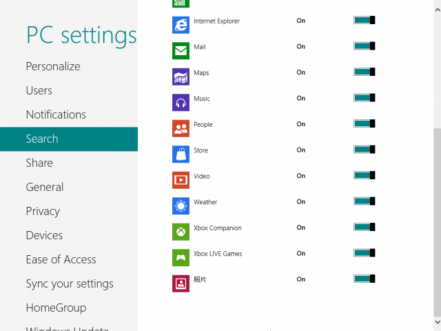 Windows 8 Consumer Preview 體驗紀錄
