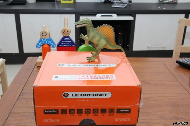 不專業的開箱,新入手的 法國 LE CREUSET 20cm 鑄鐵鍋具 橘色的