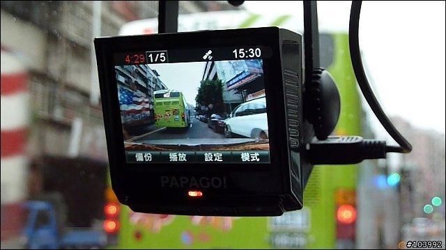 PAPAGO P3 行車記錄器 開箱測試 (道路偏移、車距偵測、測速、地圖顯示)