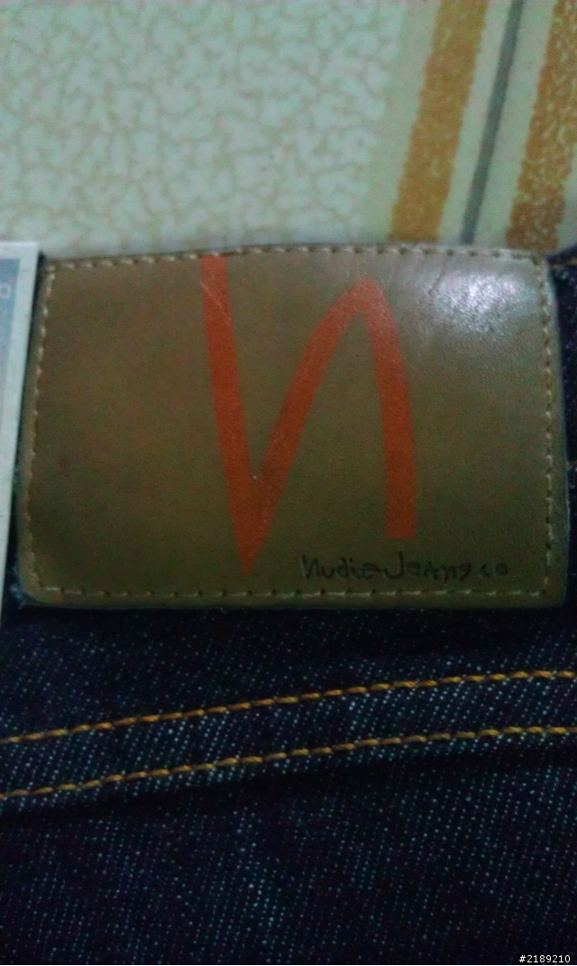 nudie tight long john denim stretch