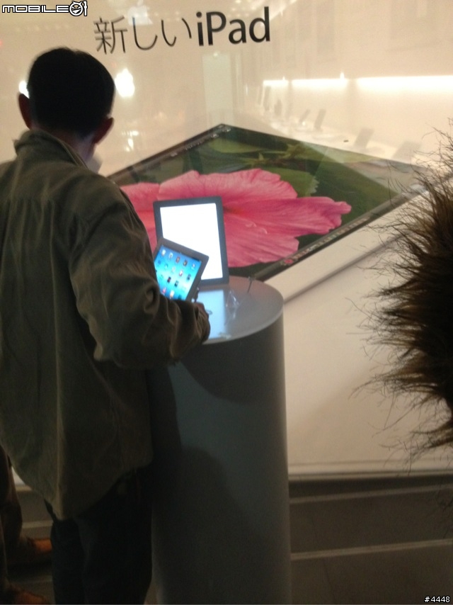 The New iPad 日本Apple Store 銀座店排隊分享