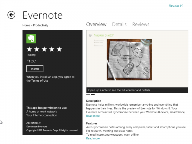 Windows 8 Consumer Preview 體驗紀錄