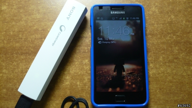 分享文 - Galaxy S2 行動電源